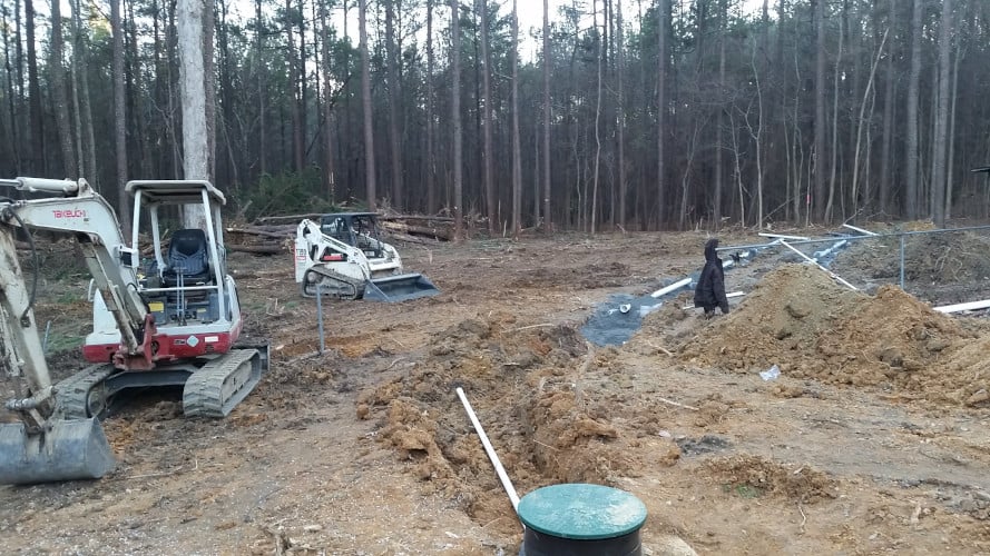 Installing the Leach Field