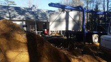 Installing the Septic Tank