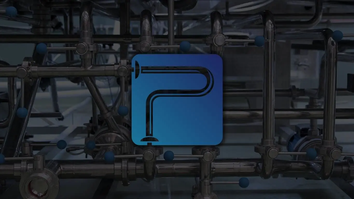 Plumbing pipes background